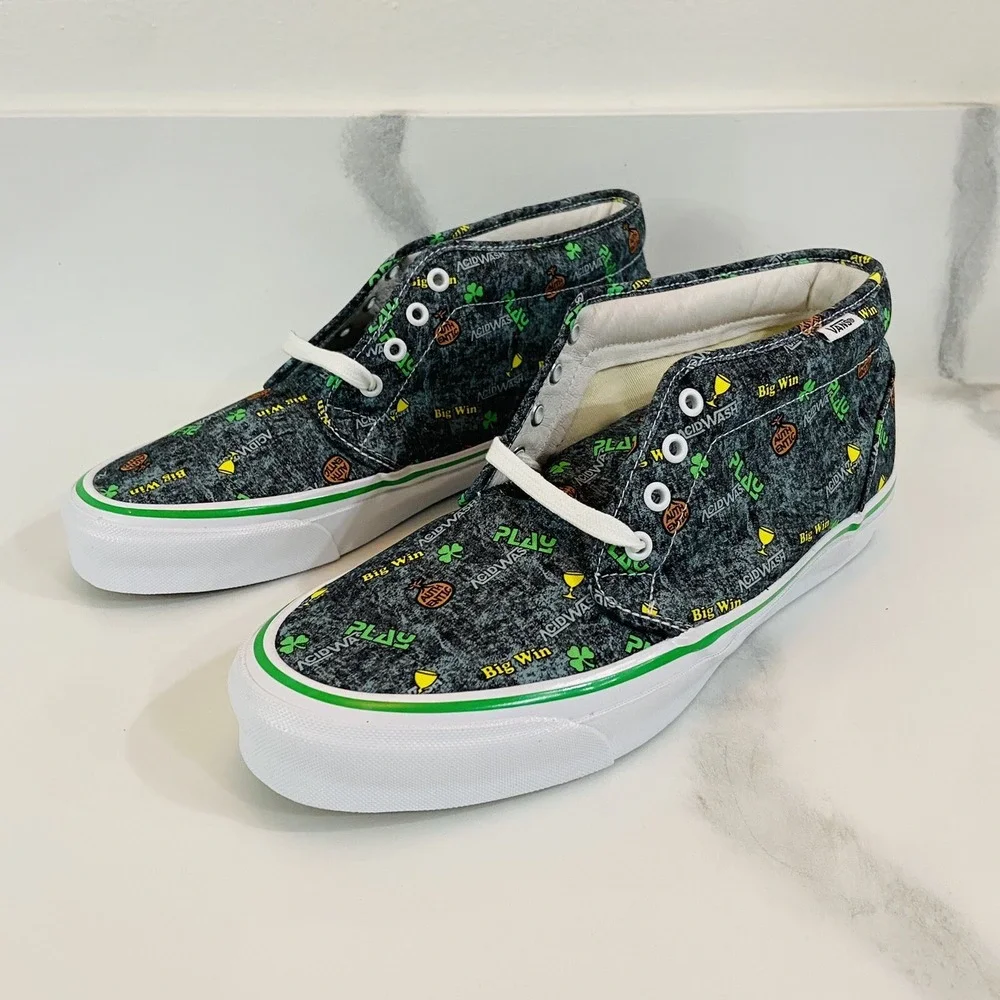 New VANS Vault X Chukka Ferg Fergadelic Acid Wash Shoes Sk8 Hi Mens Size 12
